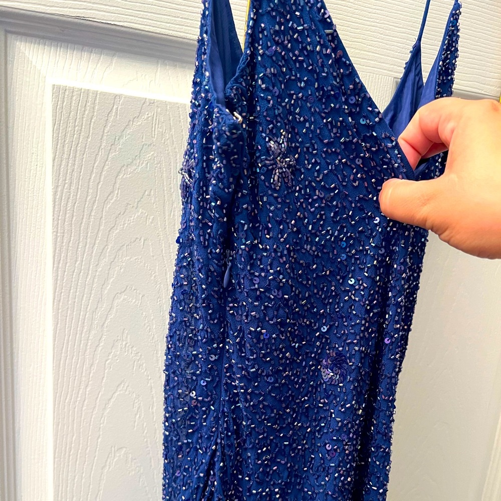 Prom dress Mes Ami size 6 blue